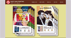 Desktop Screenshot of nhatnamprinting.com